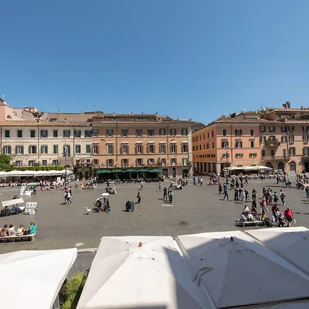 New! Amazing Piazza Navona View * Rome