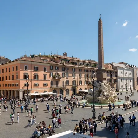 New! Amazing Piazza Navona View Rome