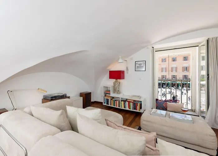 아파트 New! Amazing Piazza Navona View 로마