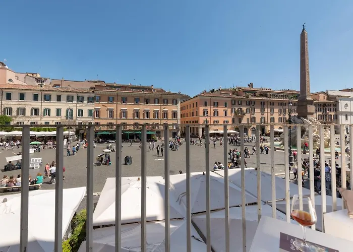 New! Amazing Piazza Navona View 아파트 *