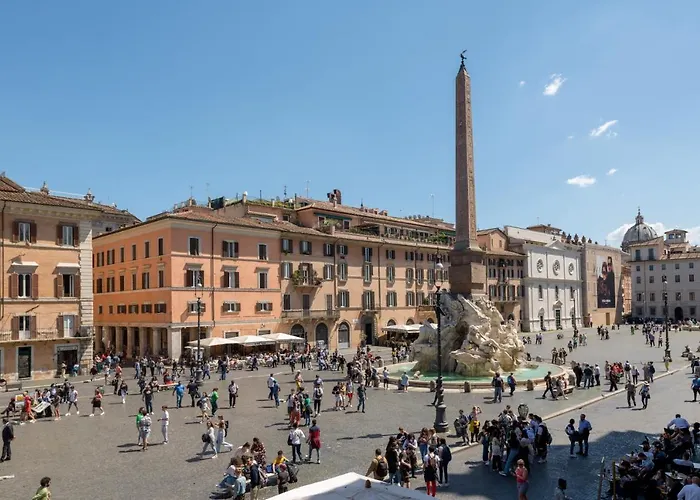 New! Amazing Piazza Navona View 로마