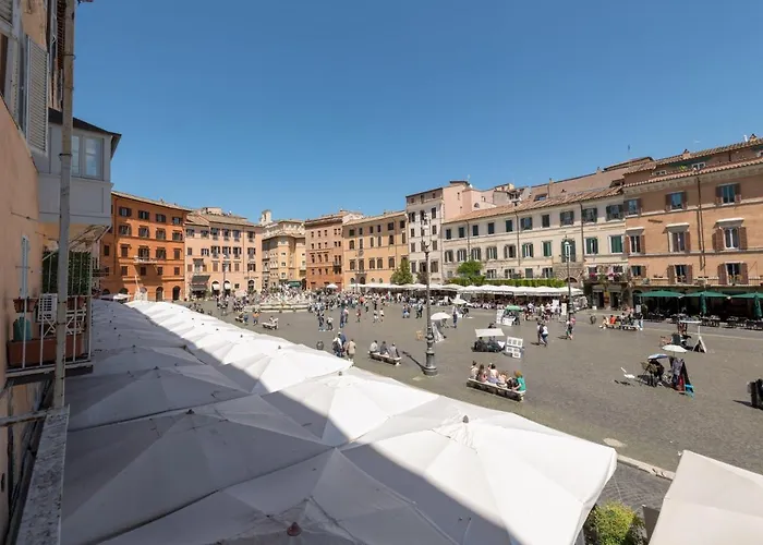 New! Amazing Piazza Navona View 아파트 *